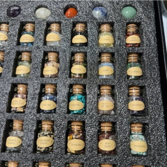 55 Piece Crystal High Quality Collection Gemstone Set - Picture 4 of 17